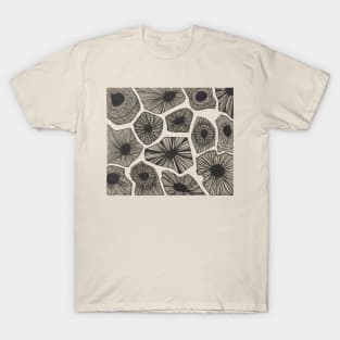 Abstract Petoskey Stones T-Shirt